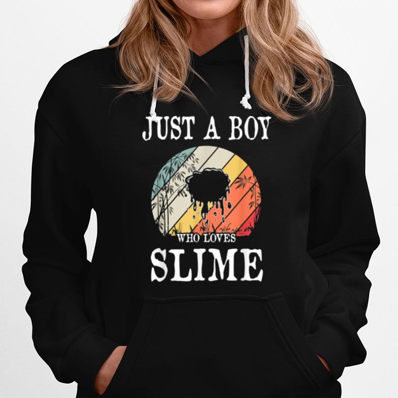 Just A Boy Who Loves Slime Hoodie