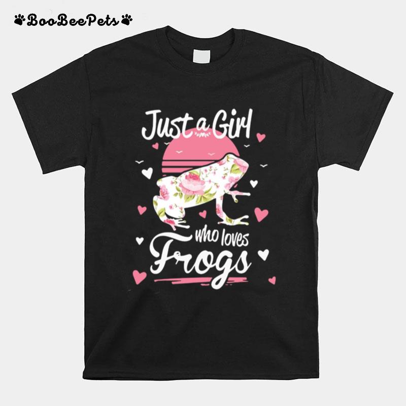 Just A Girl Who Loves Frogs T-Shirt