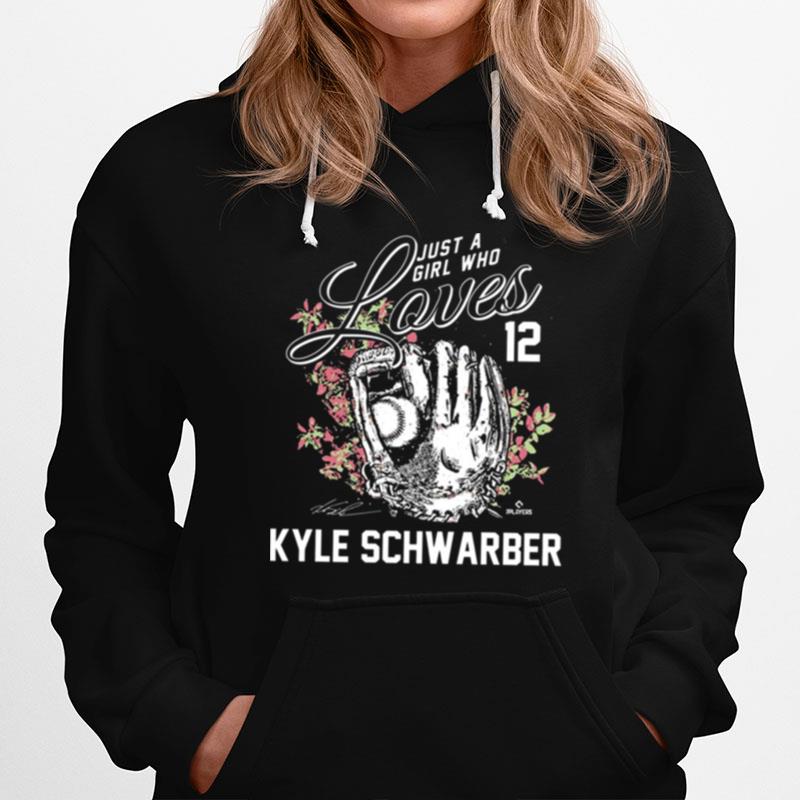 Just A Girl Who Loves Kyle Schwarber Hoodie