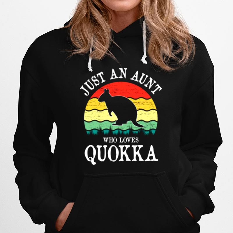 Just An Aunt Who Loves Quokka Hoodie