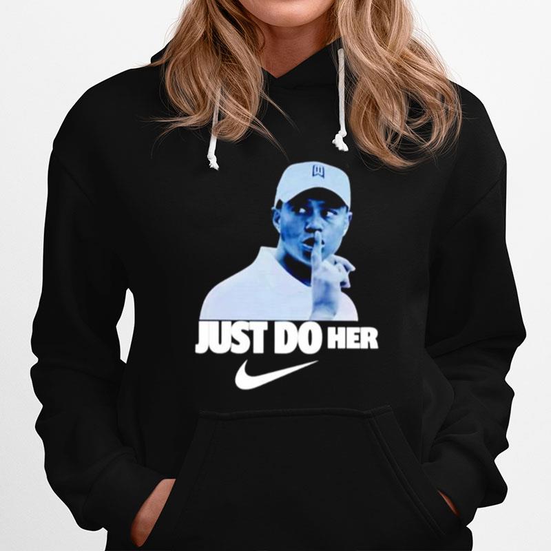 Just Do Her Beer Tiger Woods Shh Hoodie