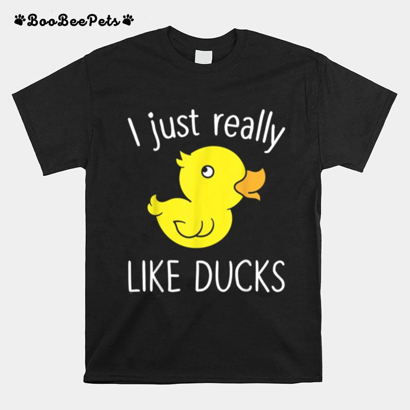 Just Like Ducks Duck T-Shirt