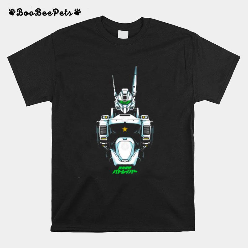 Justice Anime Patlabor Robot T-Shirt
