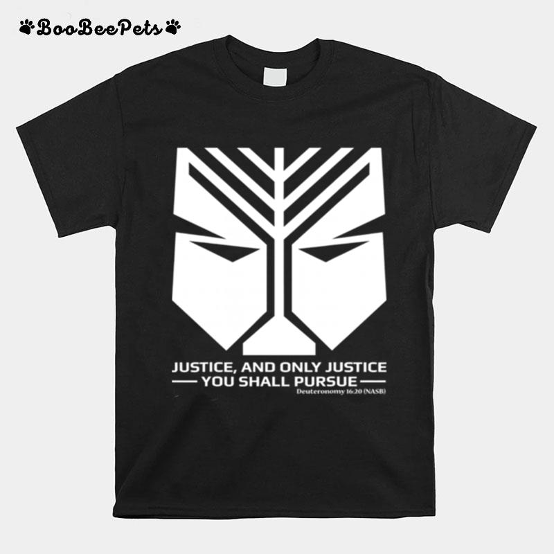 Justice From Bible T-Shirt