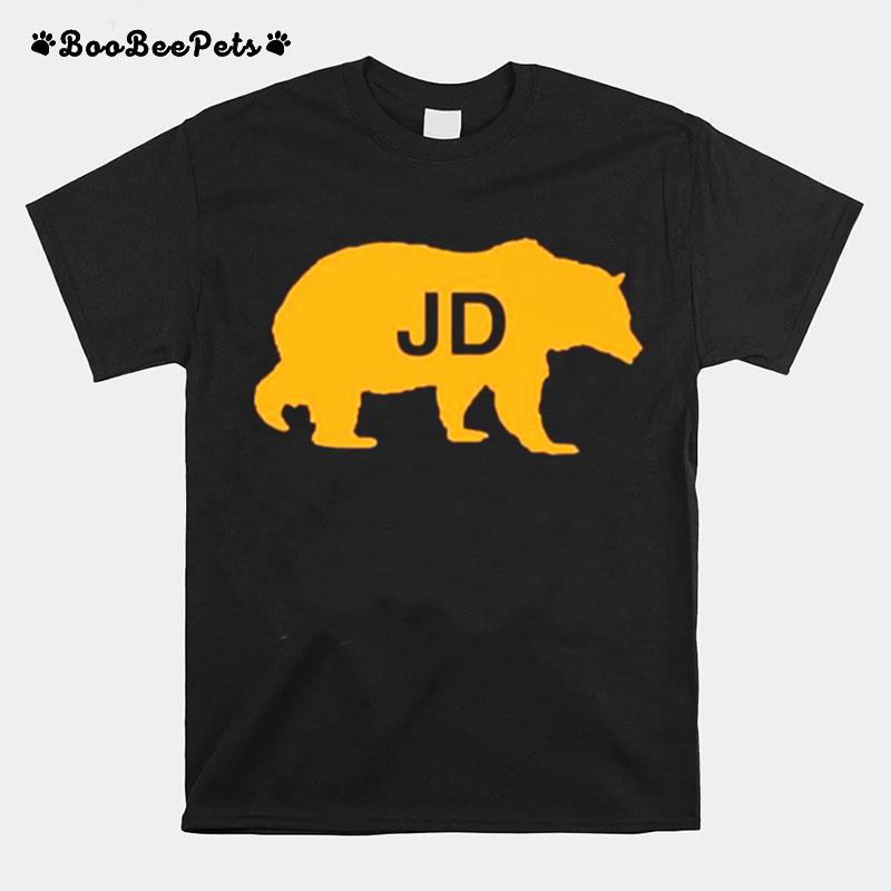 Justin Fields Wearing Jd T-Shirt