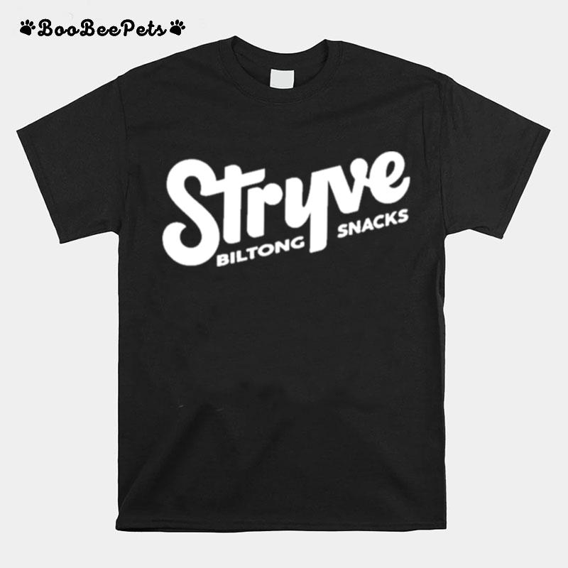 Justin Herbert Stryve Biltong Snacks T-Shirt