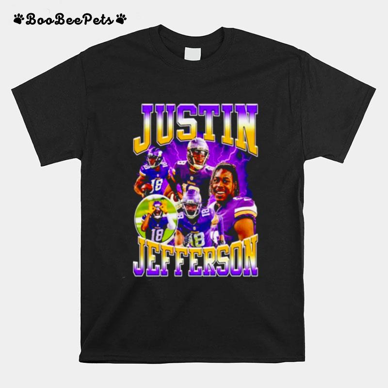 Justin Jefferson Minnesota Vikings Nfl Football T-Shirt