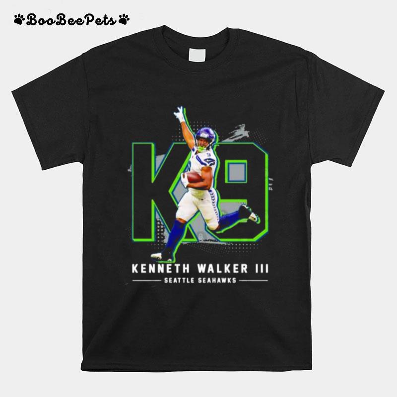 K9 Kenneth Walker Iii Seattle Seahawks Football T-Shirt