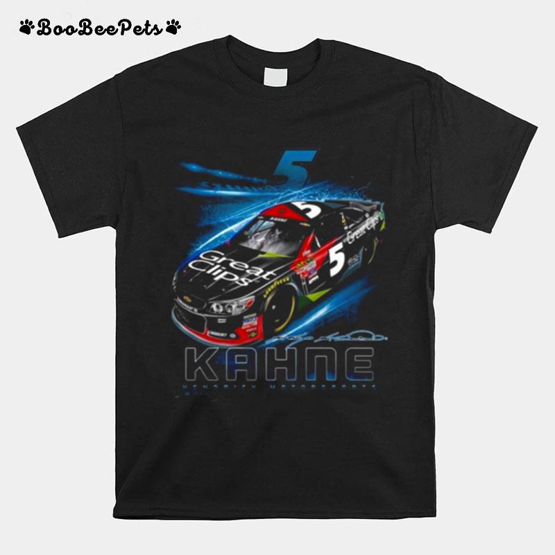 Kahne Cars Retro Nascar Car Racing T-Shirt