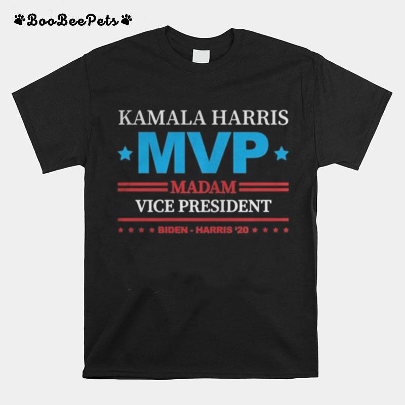 Kamala Harris Mvp Madam Vice President Biden Stars T-Shirt