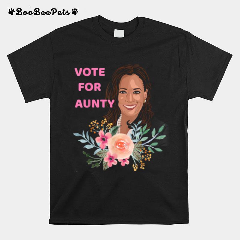 Kamala Harris Vote For Aunty T-Shirt