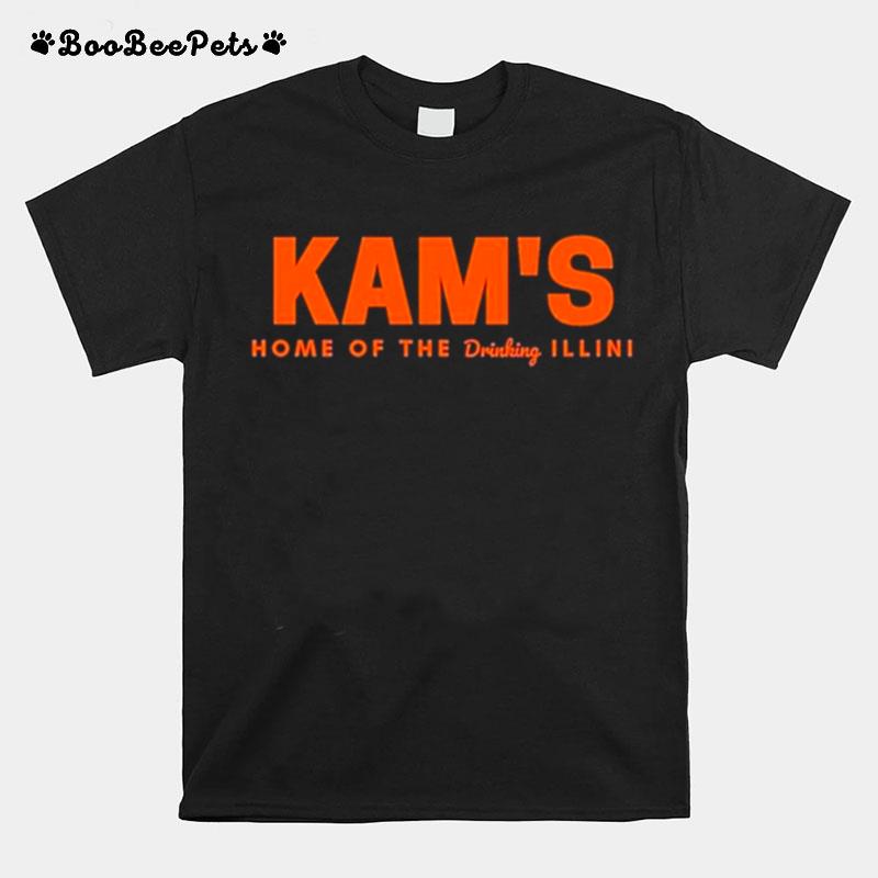 Kams Home Of The Drinking Illini T-Shirt