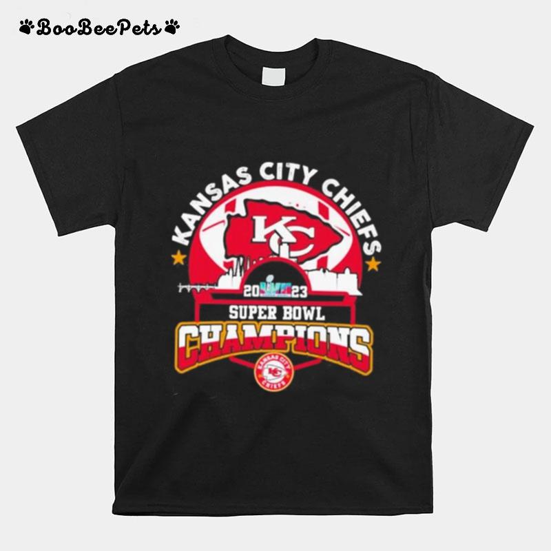 Kansas City Chiefs 2023 Super Bowl Champions T-Shirt