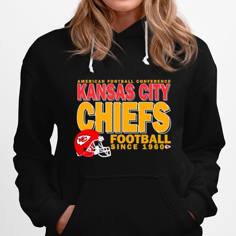 Kansas City Chiefs American Football Conference Since 1960 Hoodie