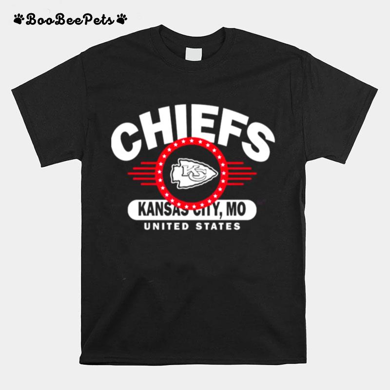 Kansas City Chiefs Badge Of Honor Mens Chiefs United States 2023 T-Shirt