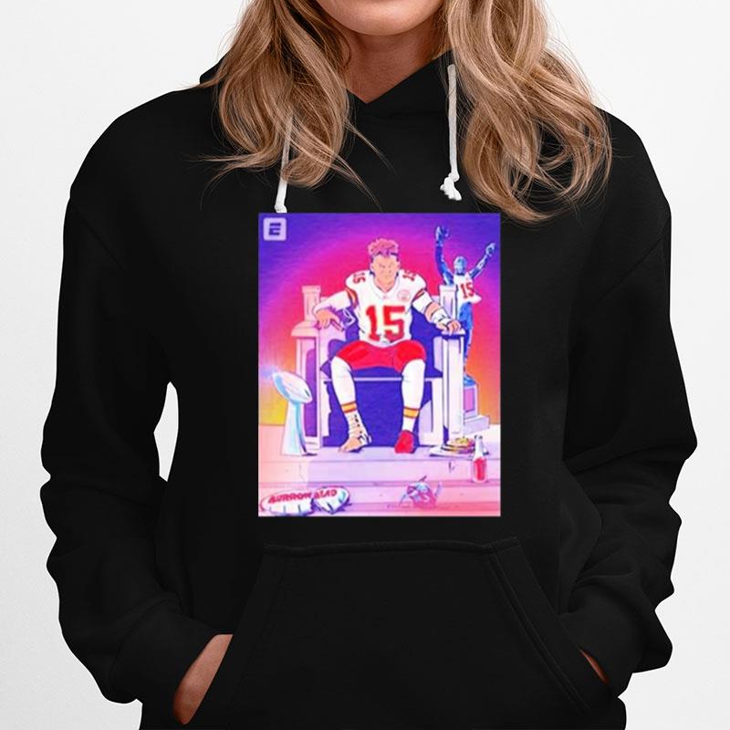 Kansas City Chiefs Champions All Hail Patrick Mahomes Trophy Hoodie