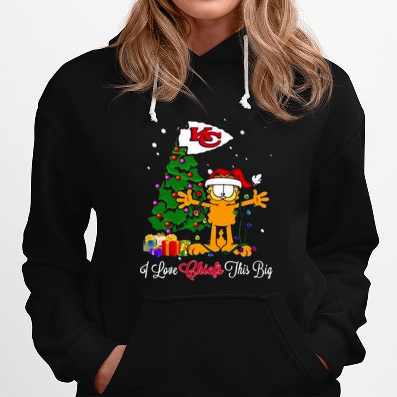 Kansas City Chiefs Garfield Christmas Hoodie