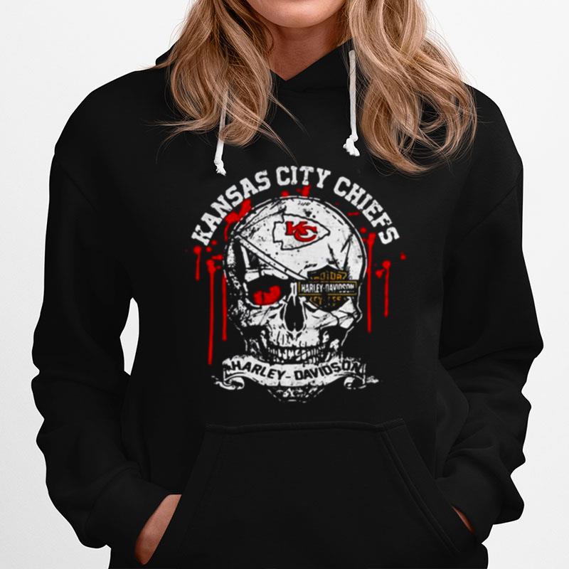 Kansas City Chiefs Harley Davidson Hoodie