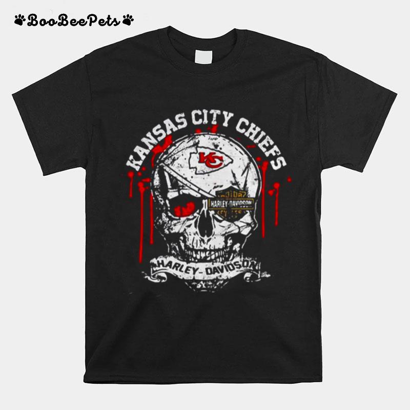 Kansas City Chiefs Harley Davidson T-Shirt