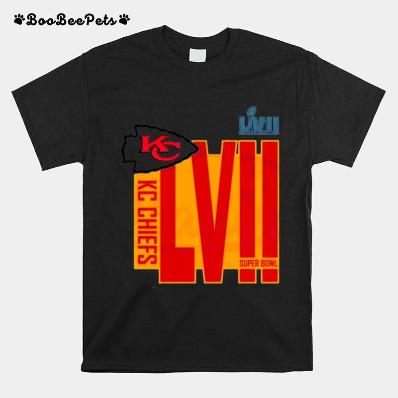 Kansas City Chiefs Kc Chiefs Superbowl Lvii T-Shirt