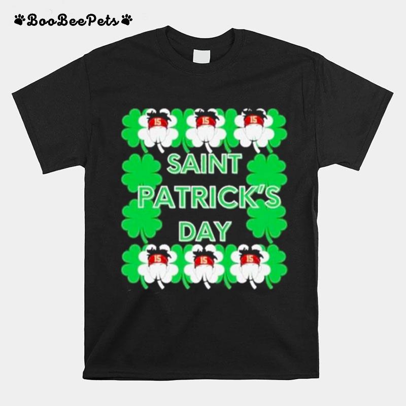 Kansas City Chiefs Patrick Mahomes Saint Patricks Day T-Shirt