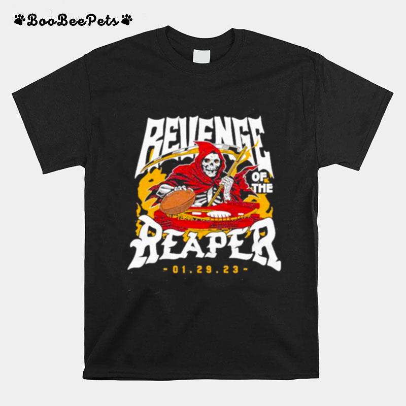 Kansas City Chiefs Revenge Of The Reaper Super Bowl Lvii 2023 T-Shirt
