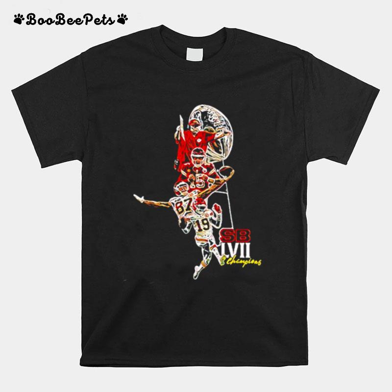 Kansas City Chiefs Sb Lvii Champions T-Shirt