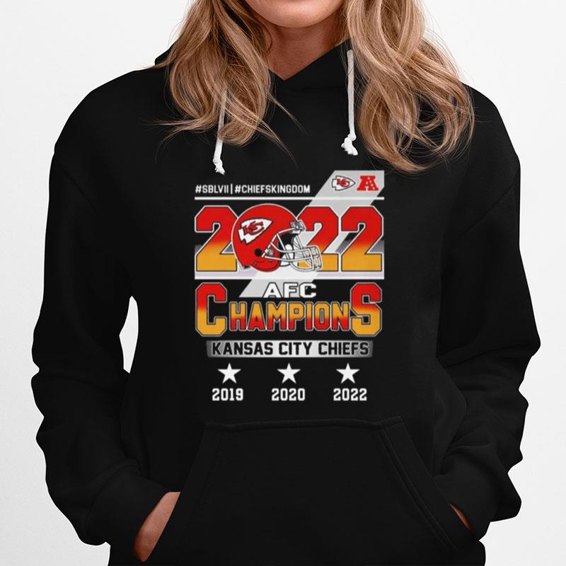 Kansas City Chiefs Sblvii Chiefs Kingdom 2023 Afc Champions Hoodie