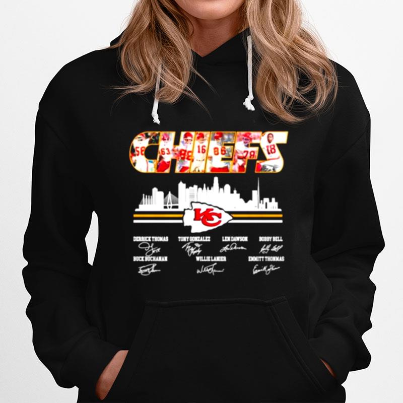 Kansas City Chiefs Signatures Hoodie