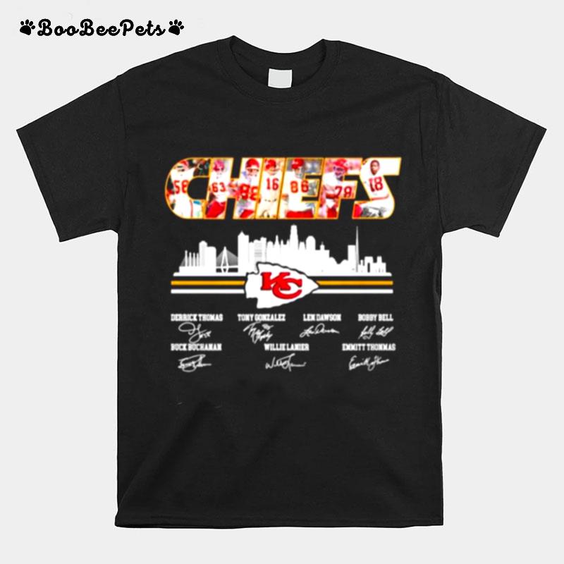 Kansas City Chiefs Signatures T-Shirt