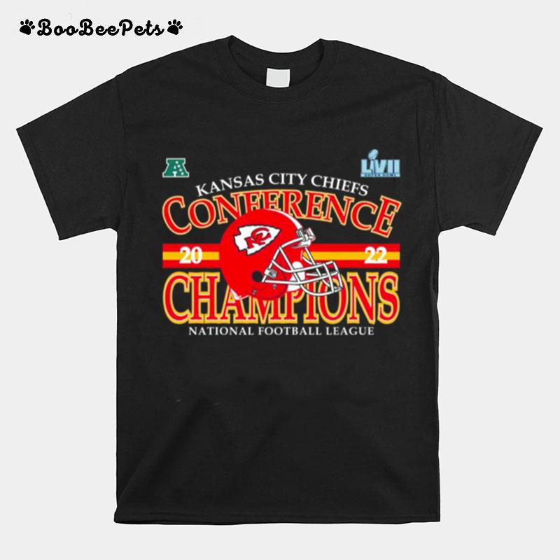 Kansas City Chiefs Super Bowl Lvii 2022 Conference Champions National Football League T-Shirt