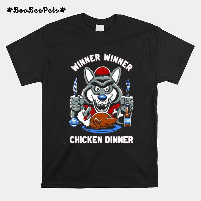 Kansas City Chiefs Winner Winner Chicken Dinner T-Shirt