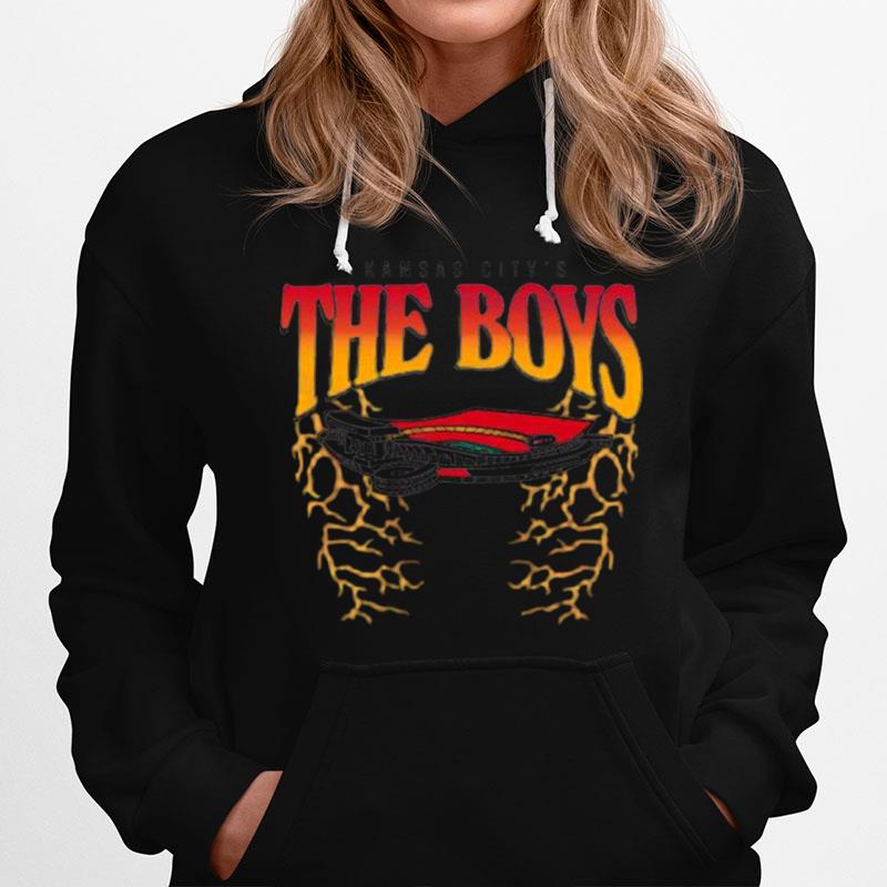 Kansas Citys The Boys Lightning Arrowhead Stadium Hoodie