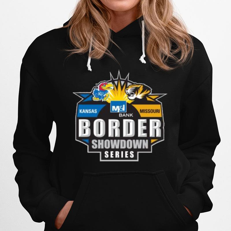 Kansas Jayhawks Vs Missouri Tigers Border Showdown Series Hoodie