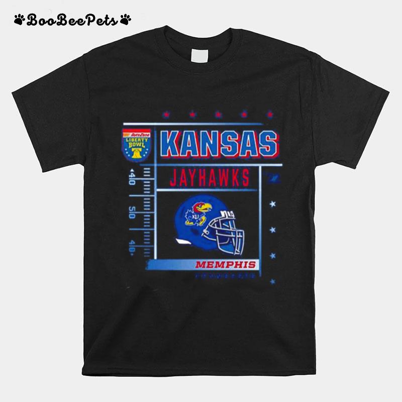 Kansas Jayhawks Youth 2022 Liberty Bowl Bound T-Shirt