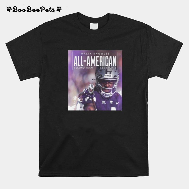 Kansas State Cbs Sports Malik Knowles All American Second Team Poster T-Shirt