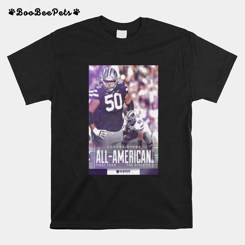 Kansas State The Athletic Cooper Beebe All American First Team Poster T-Shirt