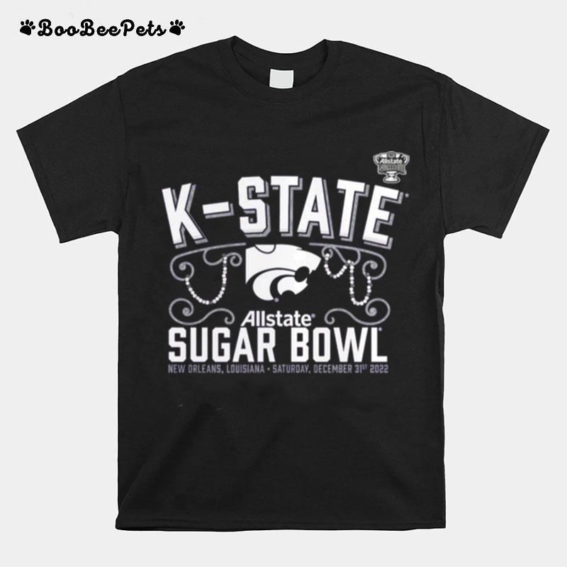 Kansas State Wildcats K State Allstate Sugar Bowl 2022 T-Shirt