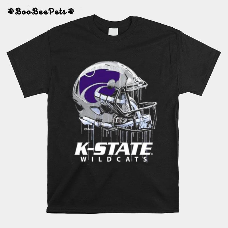 Kansas State Wildcats Vintage Helmet Football Copy T-Shirt