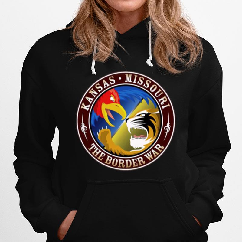 Kansas Vs Missouri The Border War Hoodie