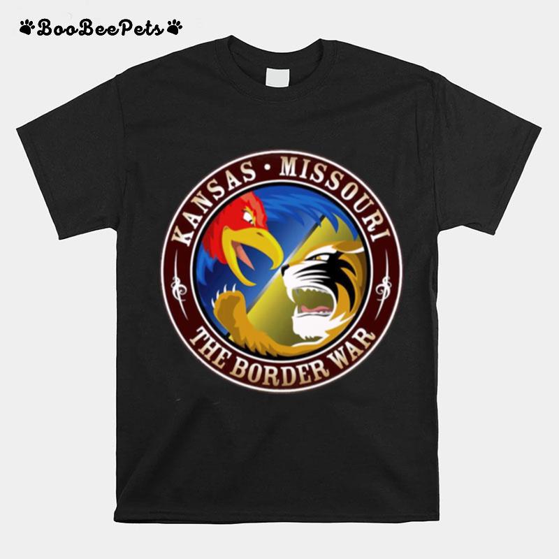 Kansas Vs Missouri The Border War T-Shirt