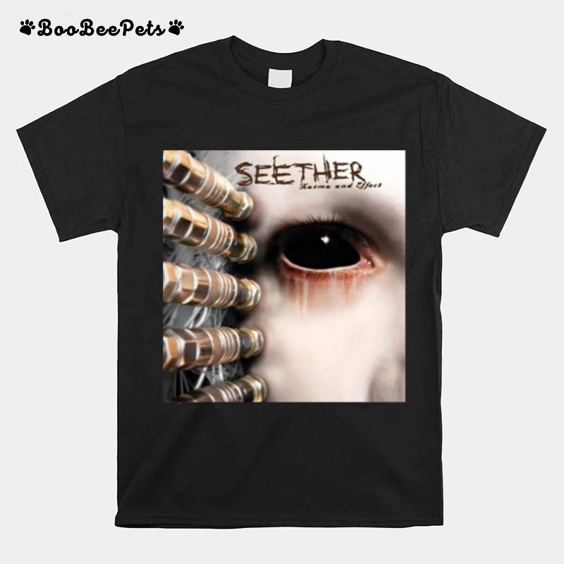 Karma And Effect Seether Album T-Shirt