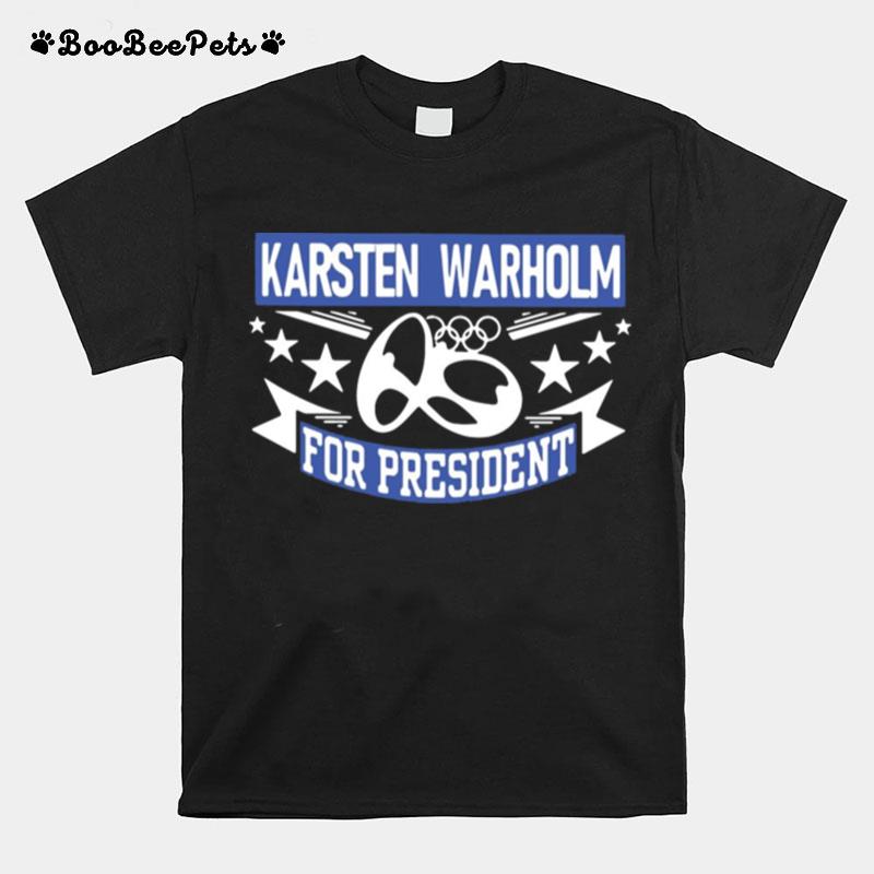 Karsten Warholm For President T-Shirt