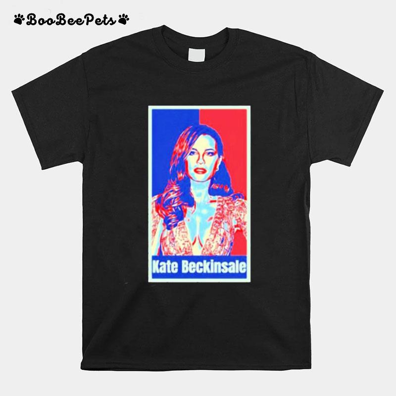 Kate Beckinsale Vintage Retro Portrait T-Shirt