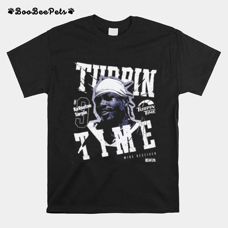 Kavontae Turpin Dallas Turpin Time Cutout T-Shirt