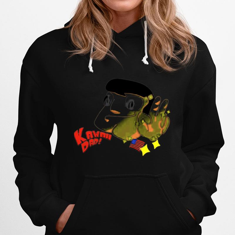 Kawaii Dad American Dad Hoodie