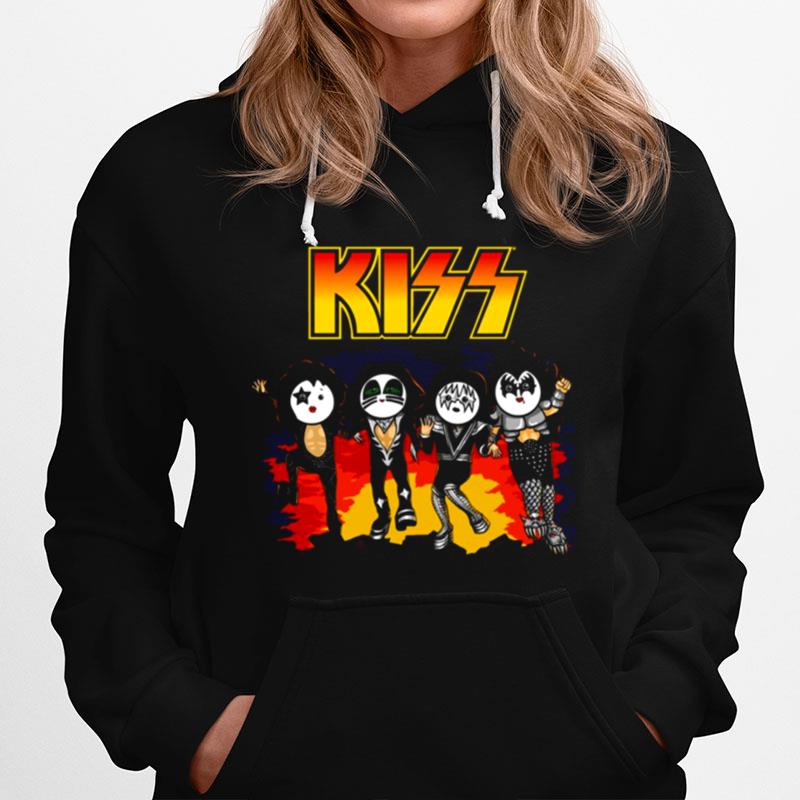 Kawaii Kiss Band Happy Halloween Hoodie