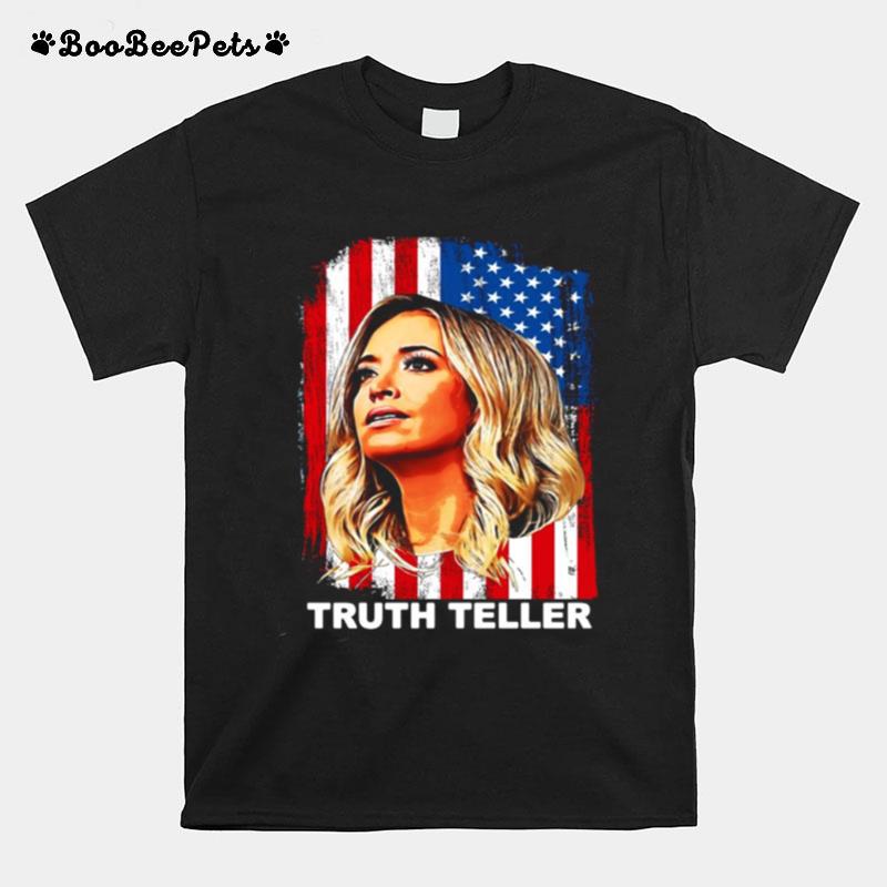 Kayleigh Mcenany Truth Teller American Flag T-Shirt