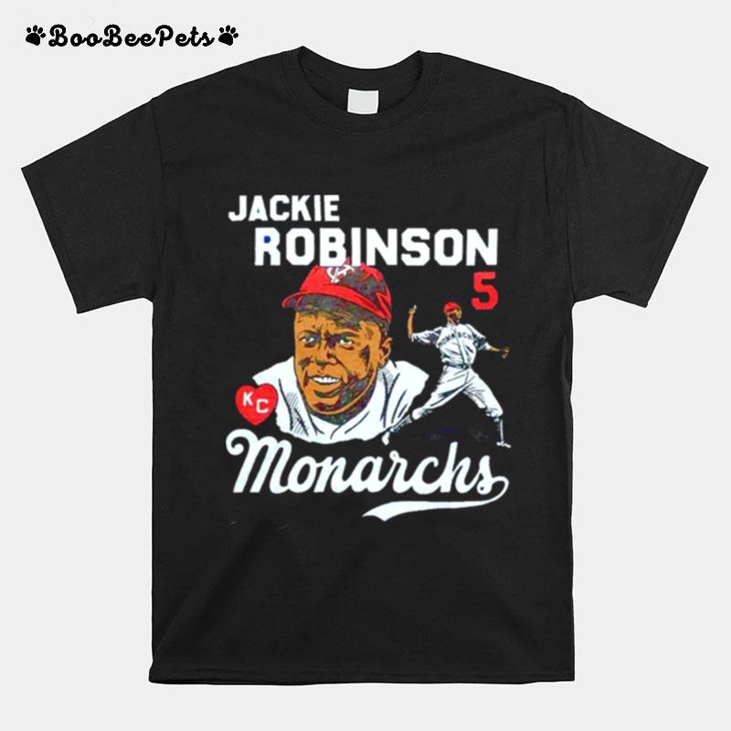 Kc Monarchs Jackie Robinson T-Shirt