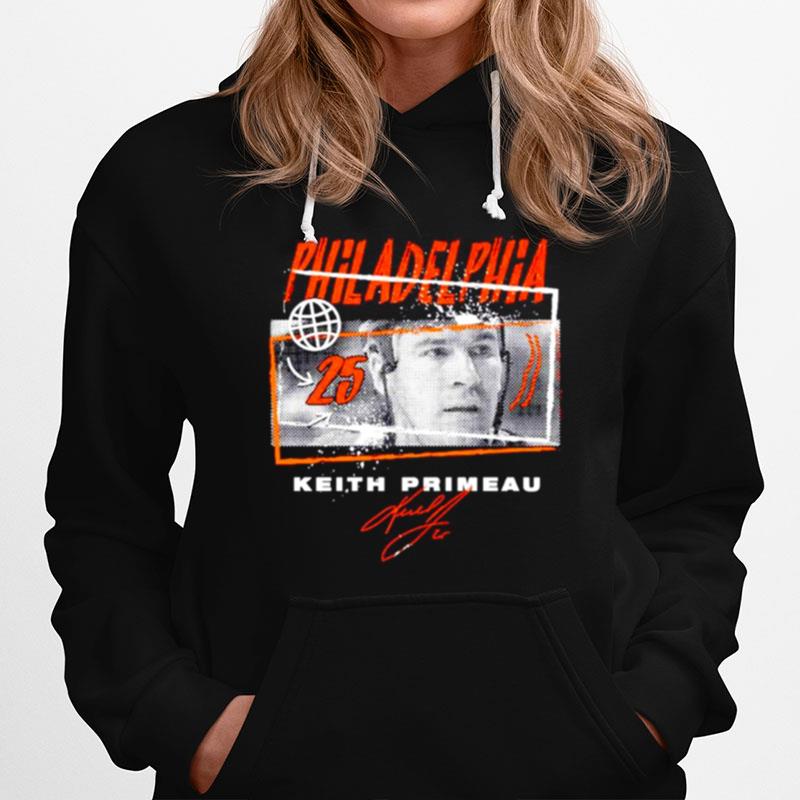 Keith Primeau Philadelphia Flyers Tones Signature Hoodie